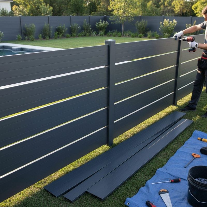 Privacy Fence Repair detail